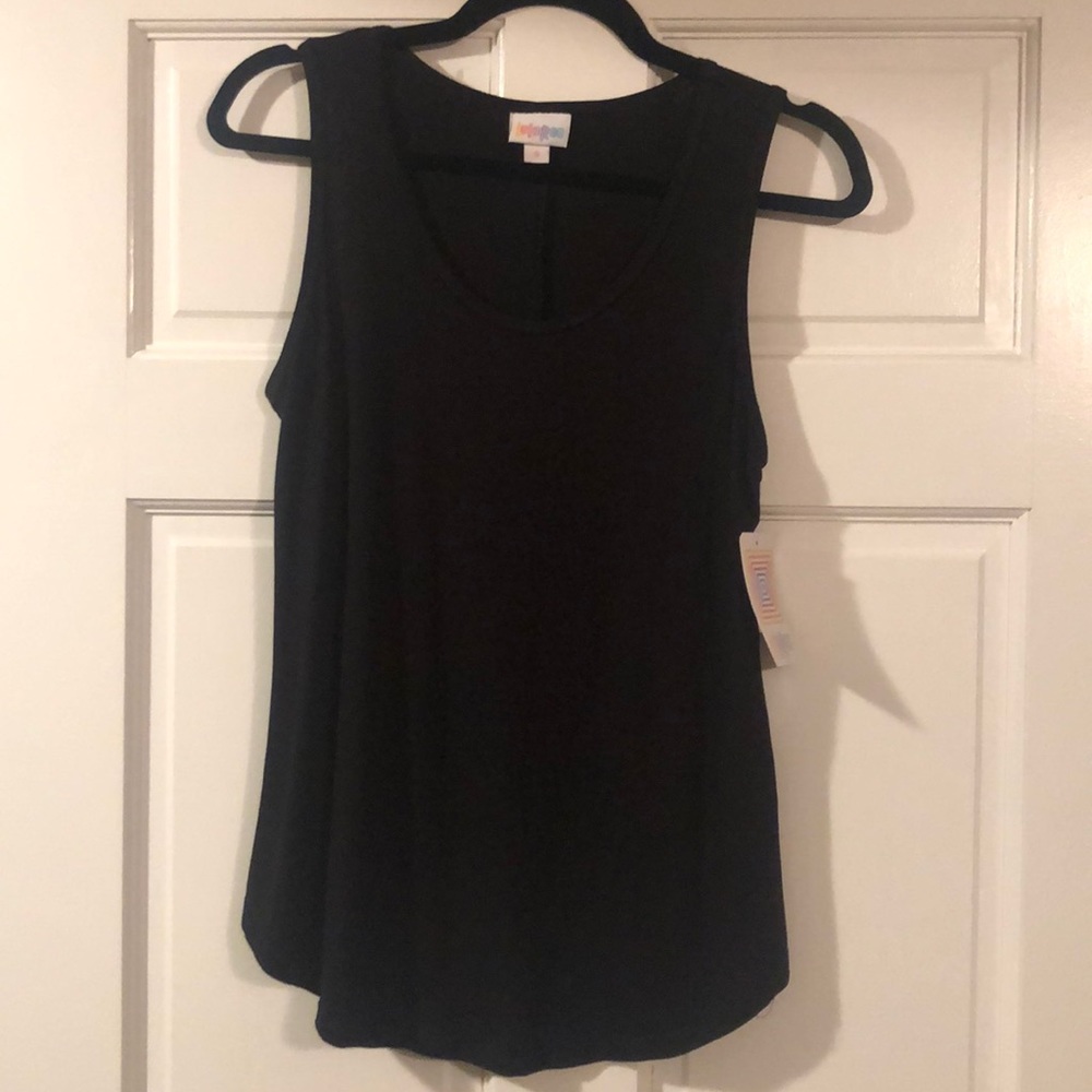LuLaRoe black tank top